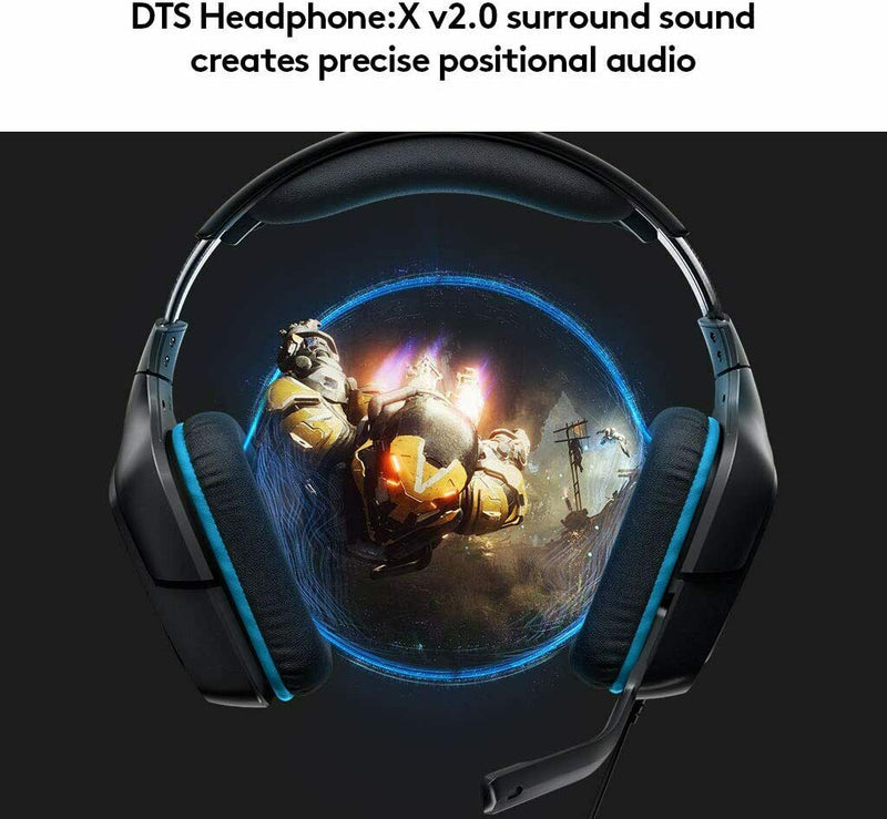 Logitech G432 Gaming-Headset, 7.1 Surround Sound, PC/Xbox One/Nintendo mit OVP