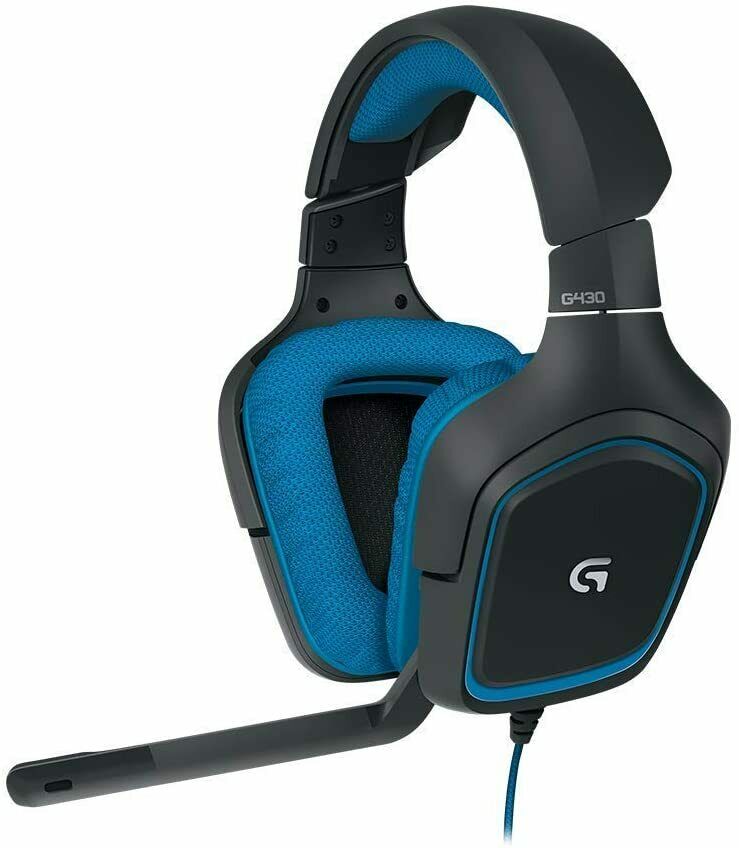 Logitech G430 Gaming-Headset, 7.1 Surround Sound, Kabel, PC/Xbox One/Nintendo