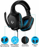 Logitech G432 Gaming-Headset, 7.1 Surround Sound, Kabel, PC/Xbox One/Nintendo SG