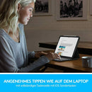 Logitech SLIM FOLIO PRO für iPad Pro 11 Zoll Tastatur-Case mit Beleuchtung Grafi