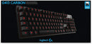 Logitech G413 mechanische Gaming-Tastatur, USB-Durchschleife, QWERTZ DE-Layout