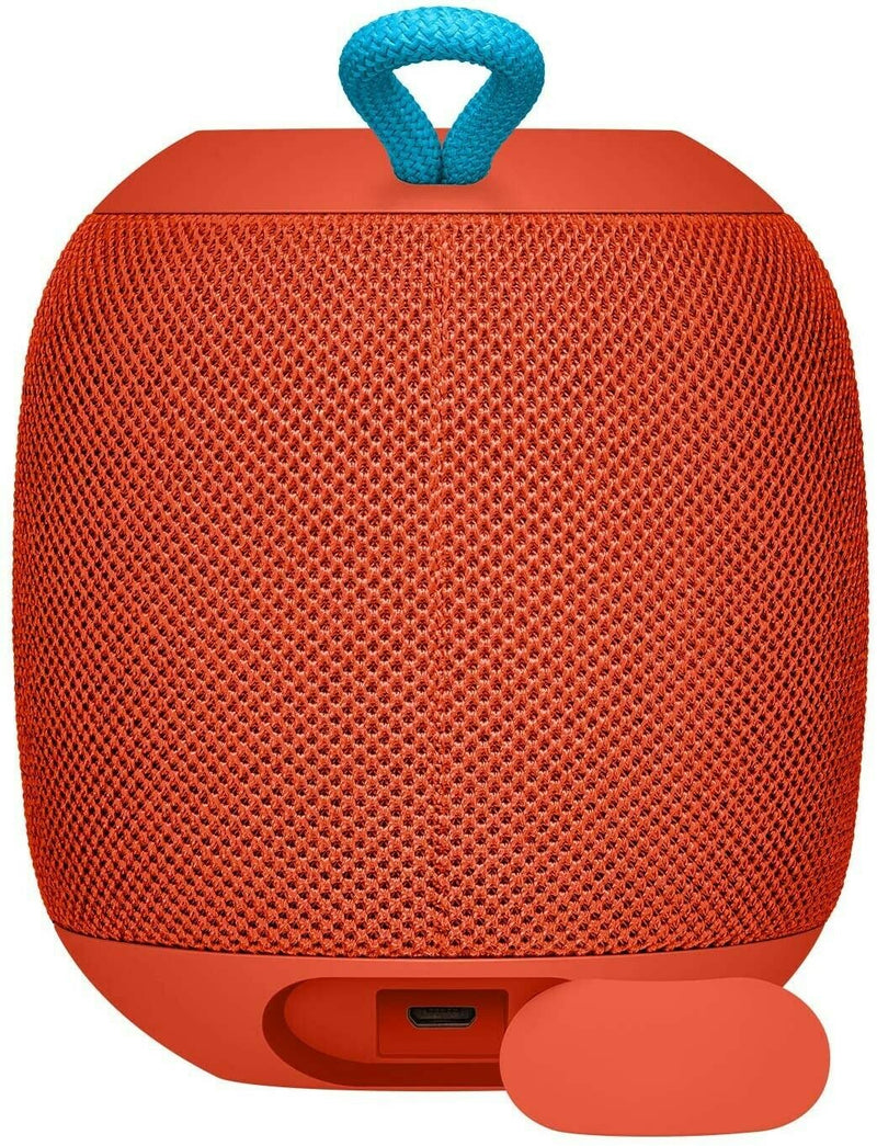 Ultimate Ears Wonderboom Bluetooth-Lautsprecher, wasserdicht, Fireball Red