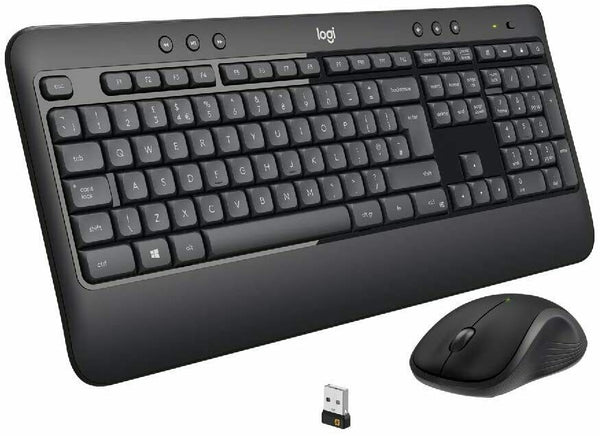 Logitech MK540e Advanced Wireless Tastatur-Maus-Set QWERTZ DE-Layout Kabellos 2