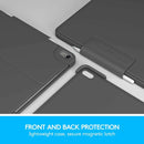 Logitech SLIM FOLIO PRO für iPad Pro 12.9 Zoll Tastatur-Case QWERTZ