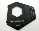 1x Logitech G502 Ersatz Gewichte-Fach-Abdeckung, Klappe, Deckel, original