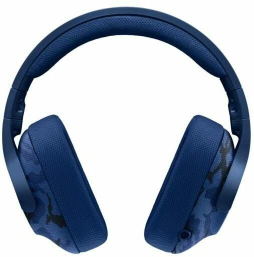 Logitech G433 Gaming-Headset, 7.1 Surround Sound, OHNE ZUBEHÖR! blau/schwarz 1-0