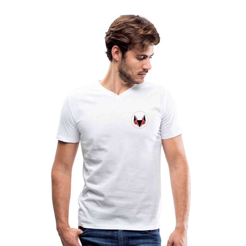 AmMiGoo V-Neck T-Shirt - white